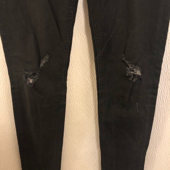 Rag&Bone distressed black skinny legging jean - Picture 2 of 5